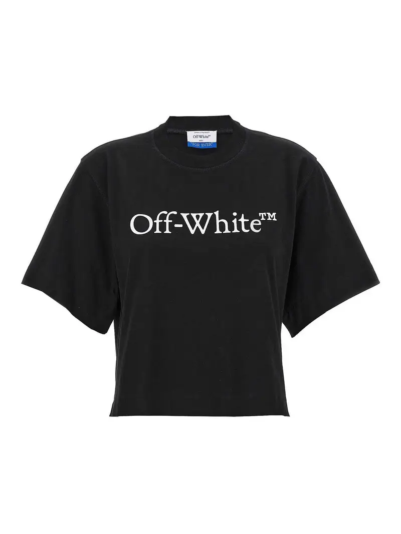 Off-White T-shirt Nero 3330570
