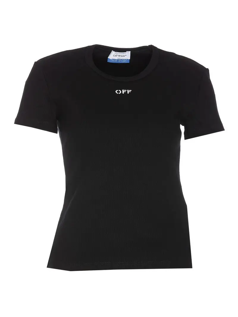 Off-White T-shirt Nero 3314506