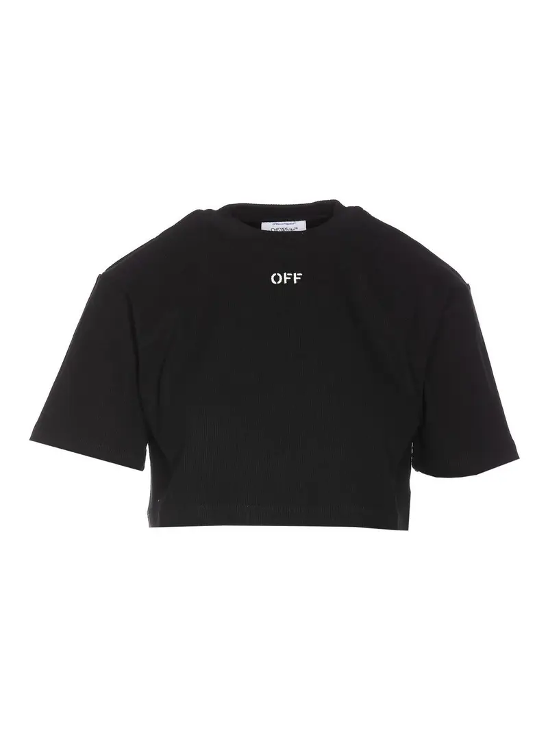 Off-White T-shirt Nero 3314507