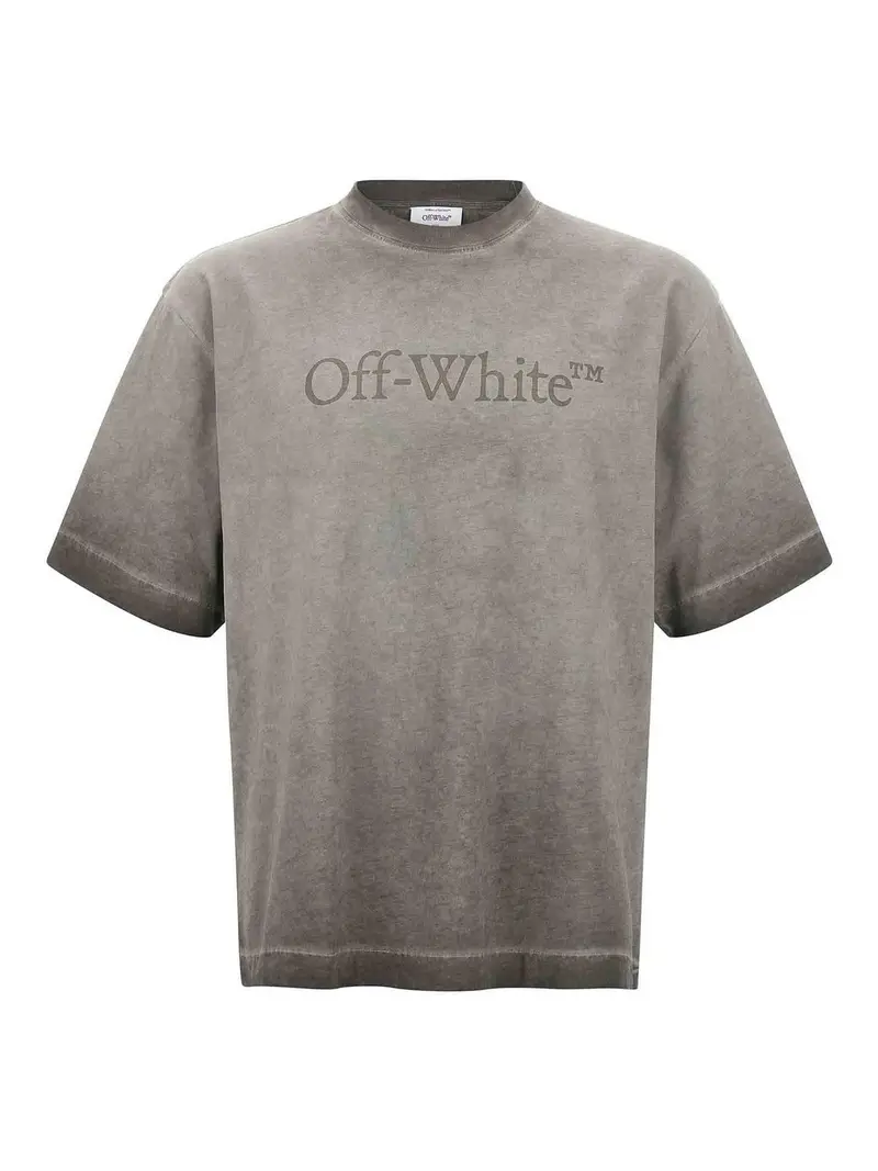 Off-White T-shirt Grigio 4074483