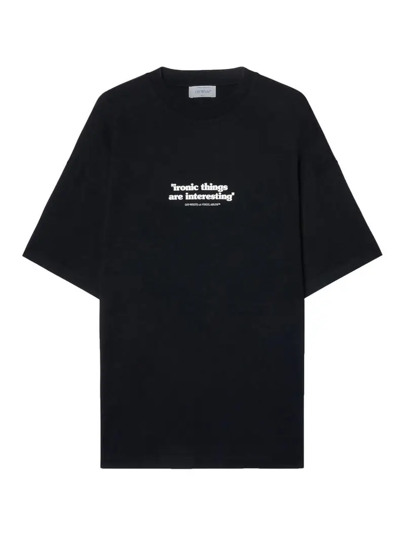 Off-White T-shirt Nero 4004451