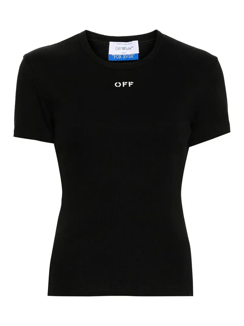 Off-White T-shirt Nero 4108006