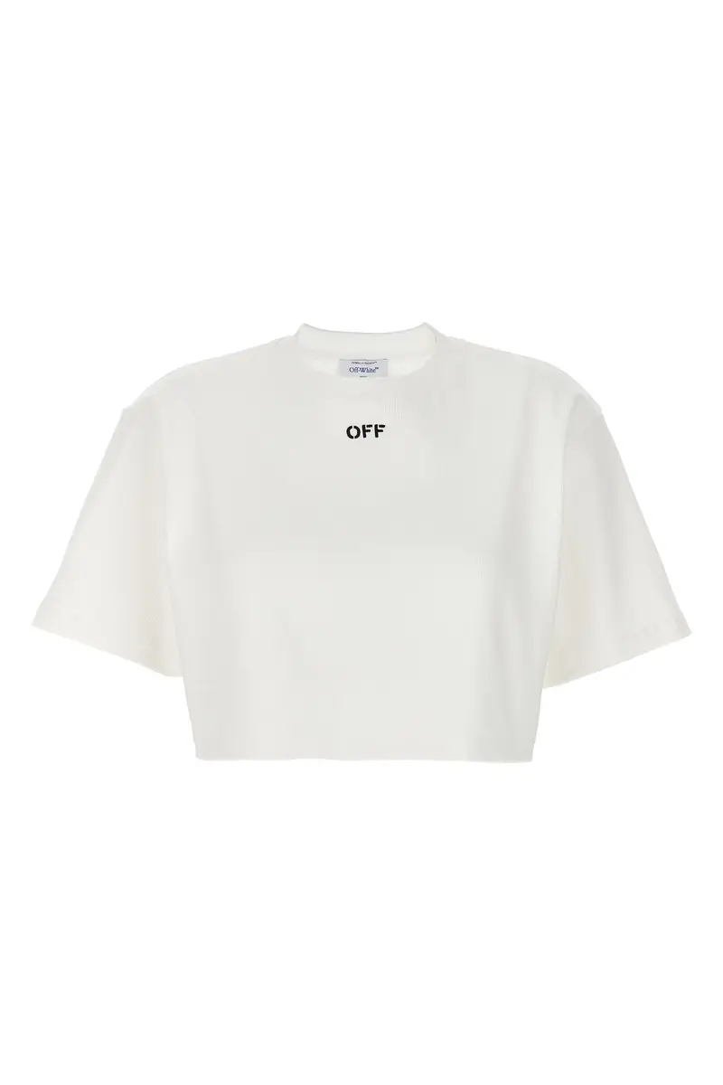 Off-White T-shirt Bianco 4106209