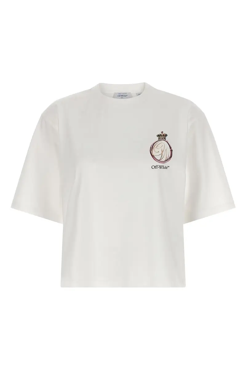 Off-White T-shirt Bianco 4124716