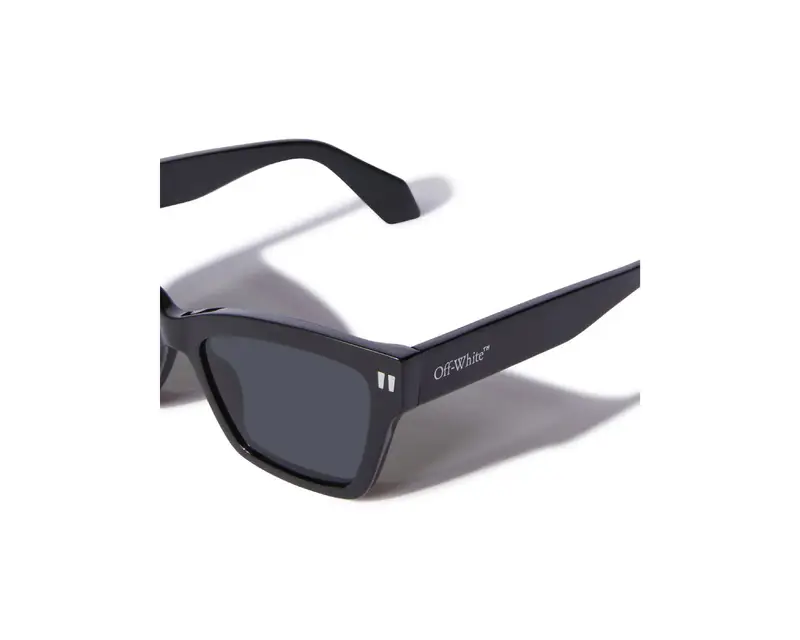 Off-White Unisex OERI110 Cincinnati 1007 black Occhiali da sole Acetato Nero Grigio Squadrata miniatura 2