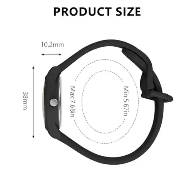 OFFCUP Orologio da Donna, Orologio Analogico al Quarzo Donna, Orologio da Polso Donna Con Cinturino in Silicone Sportivo Casual O Attività Sportive, Movimento a Tre Lancette, Cassa da 29.5MM miniatura 2