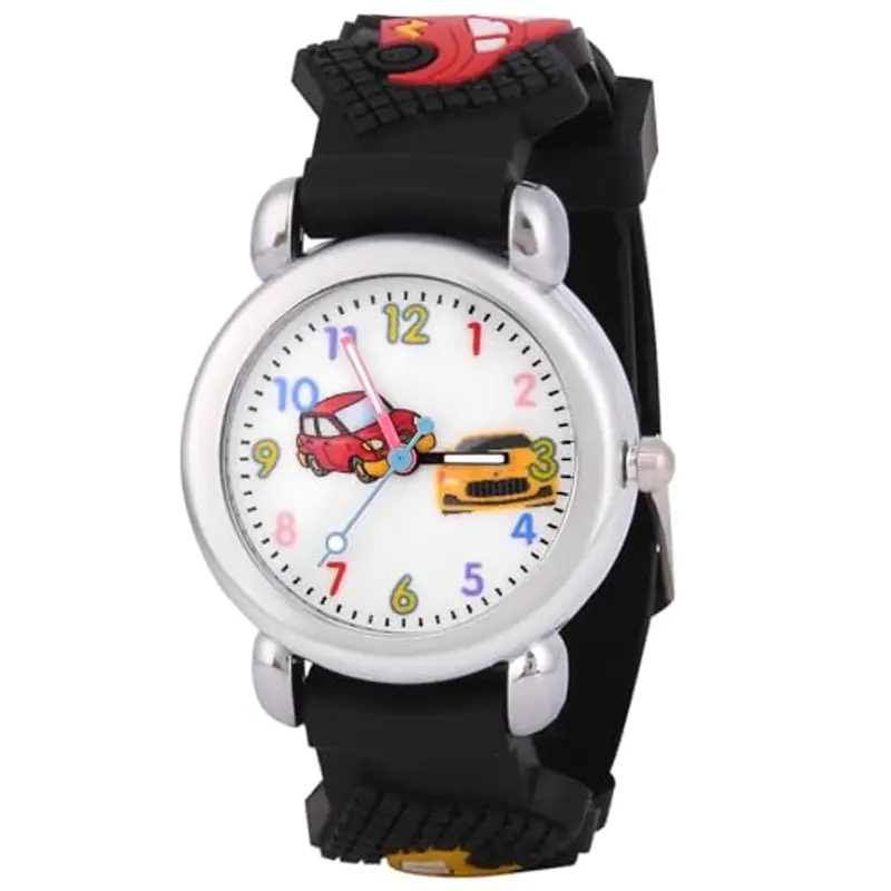 OFFCUP Orologio da Polso per Ragazzi e Ragazze, Orologio per Bambini Movimento al Quarzo Orologio Educativo per Bambin