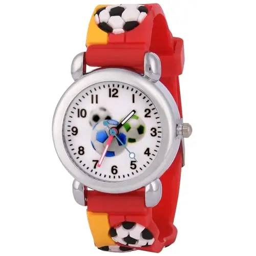 OFFCUP Orologio da Polso per Ragazzi e Ragazze Orologio per Bambini Movimento al Quarzo Orologio Educativo per Bambin