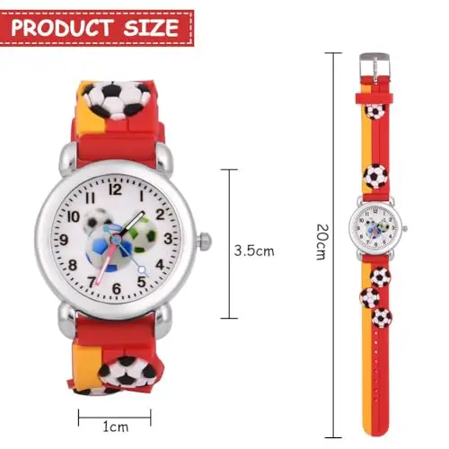 OFFCUP Orologio da Polso per Ragazzi e Ragazze Orologio per Bambini Movimento al Quarzo Orologio Educativo per Bambin miniatura 2