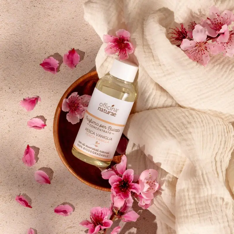 Officina Naturae PROFUMO PER BUCATO CONCENTRATO PESCA VANIGLIA - Igienizzanti e sicurezza miniatura 3