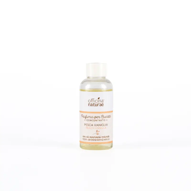 Officina Naturae PROFUMO PER BUCATO CONCENTRATO PESCA VANIGLIA - Igienizzanti e sicurezza