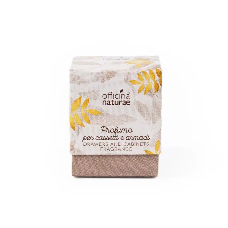 Officina Naturae PROFUMO PER CASSETTI E ARMADI con foglia in caolino realizzata a mano - Igienizzanti e sicurezza, Profumo ambienti miniatura 2