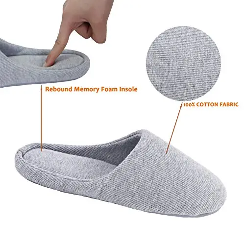 Ofoot Pantofole Donna Nero 2769643 miniatura 3