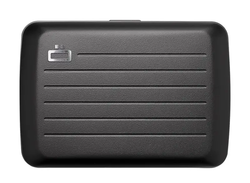 Portafoglio in alluminio Ogon Design Smart Case V2 Opium Black