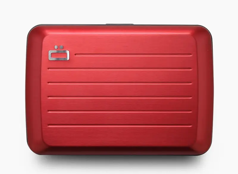 Portafoglio in alluminio Ogon Design Smart Case V2 Red