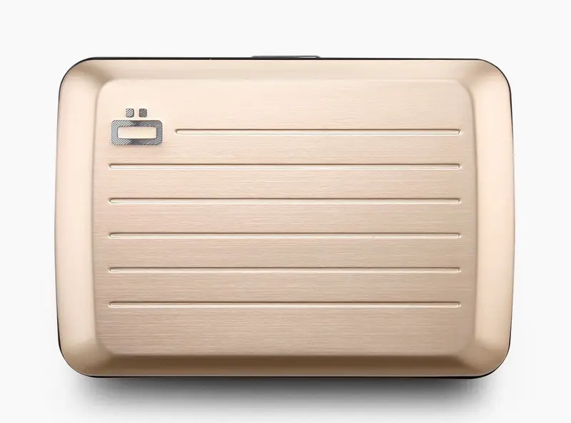 Portafoglio in alluminio Ogon Design Smart Case V2 Rose Gold