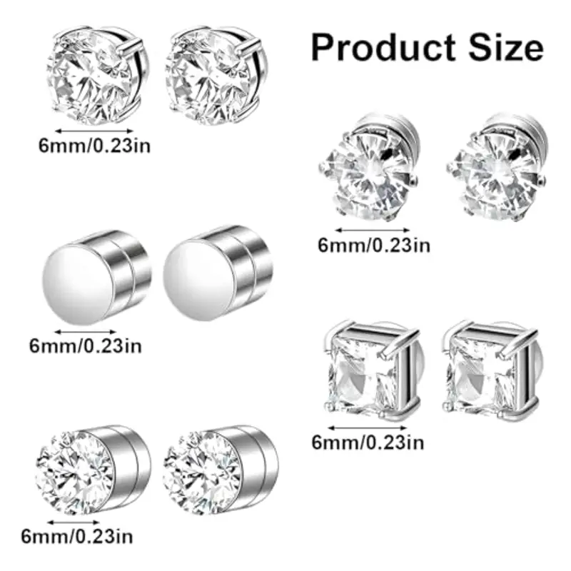 OHREN Orecchini Uomo Argento 807992 miniatura 2