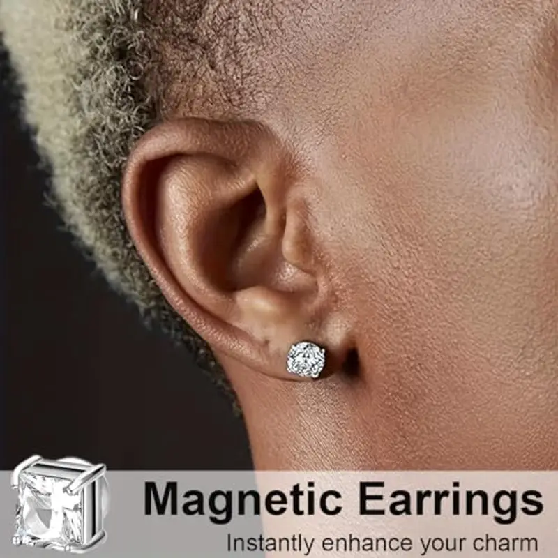 OHREN Orecchini Uomo Argento 807992 miniatura 3