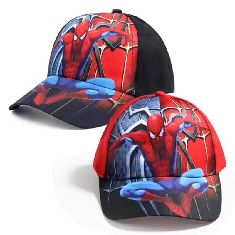 OIUTSNH Set da 2 Pezzi Cappello Bambino,Cappellino Baseball Bambino,Berretto Bambino con Visiera,Cappello Bambino con