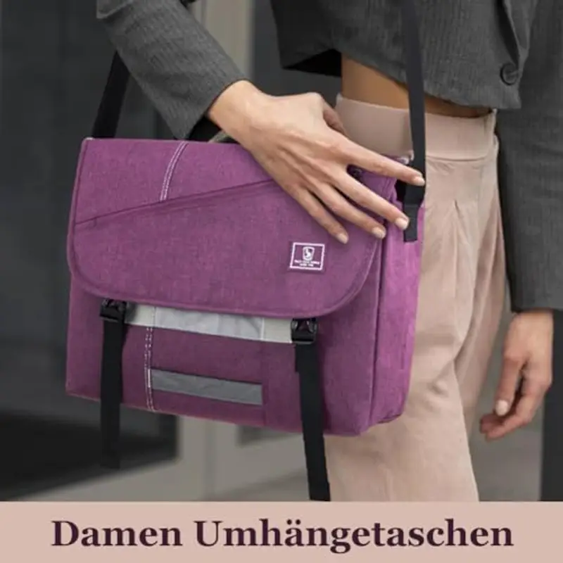 OIWAS Borsello Uomo Viola 954673 miniatura 2