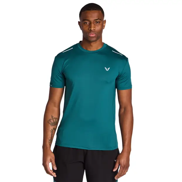 Brockton Uomo - Magliette Verde acqua Teal