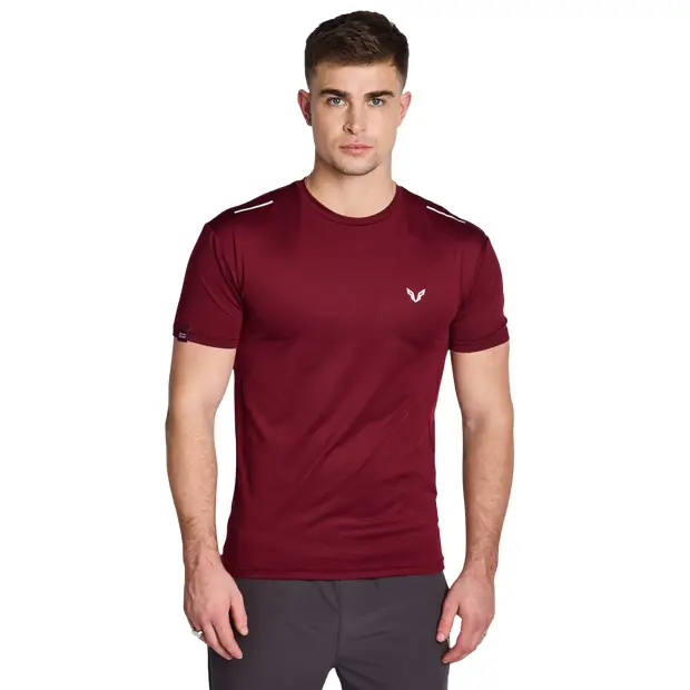 Brockton Uomo - Magliette Viola Purple