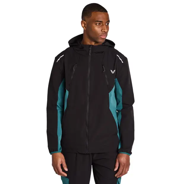 Isometric Uomo - Giacche Nero - Woven Black