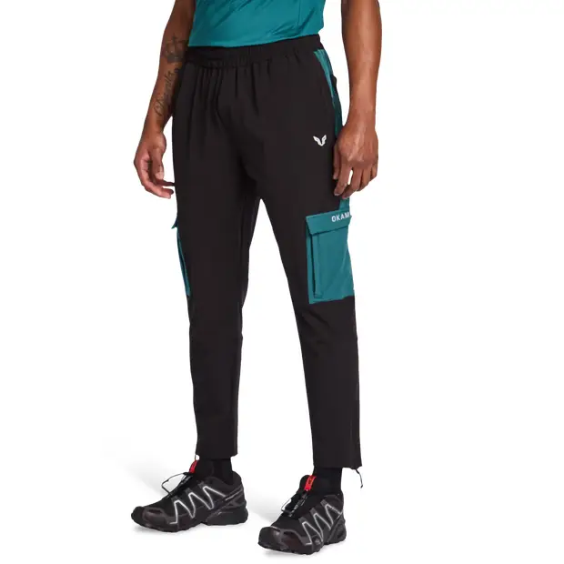 Metro Uomo - Pantaloni Nero - Woven Black