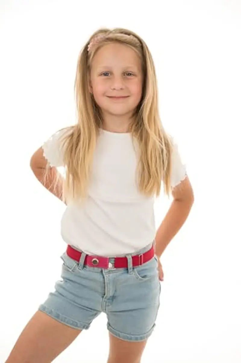 Olata Cintura Elastica per Bambini, Regolabile con Chiusura a Scatto - 1 miniatura 2