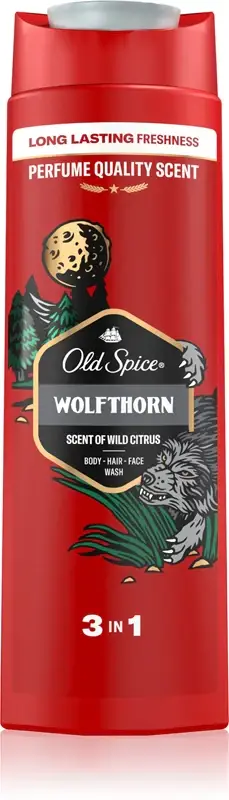 Wolfthorn gel doccia 400 ml