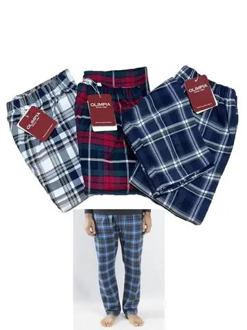 708 PANTAL COT FLANELL UOMO