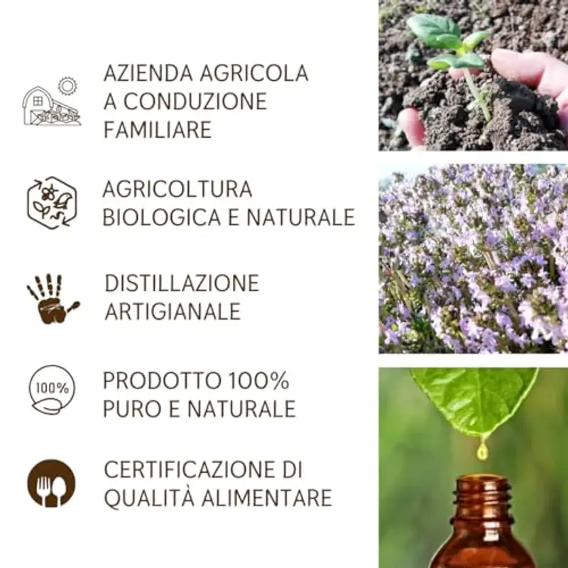Olio Essenziale Limone alimentare puro Italiano Il Labirinto Officinale - Oli Essenziali Naturali - Olio essenziale per miniatura 3