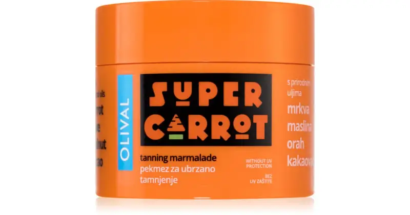 SUPER Carrot Jam acceleratore e prolungatore dell'abbronzatura senza fattore di protezione 100 ml