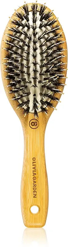 Bamboo Touch spazzola piatta per capelli e cuoio capelluto S