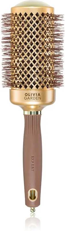 Expert Blowout Shine Gold & Brown - spazzola per acconciature 55 mm