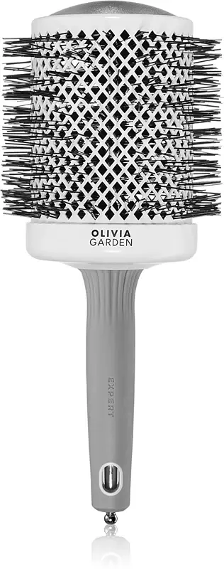 Expert Shine Wavy Bristles White&Grey spazzola per capelli průměr 80 mm