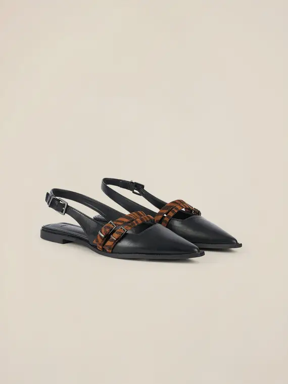 Oltre Ballerine Donna Nero 2808394 miniatura 2