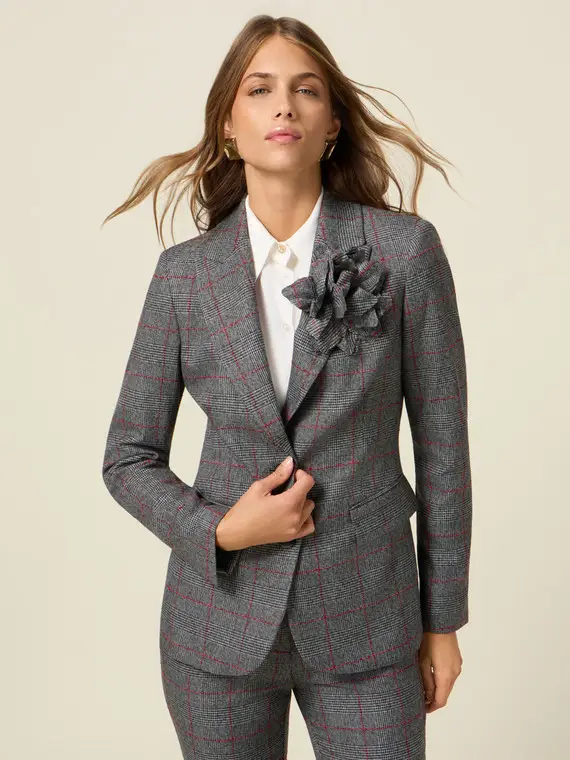 Oltre Blazer Donna Grigio 2808439 miniatura 2