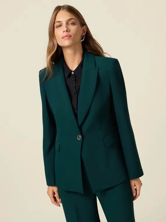 Oltre Blazer Donna Verde 2808431 miniatura 2