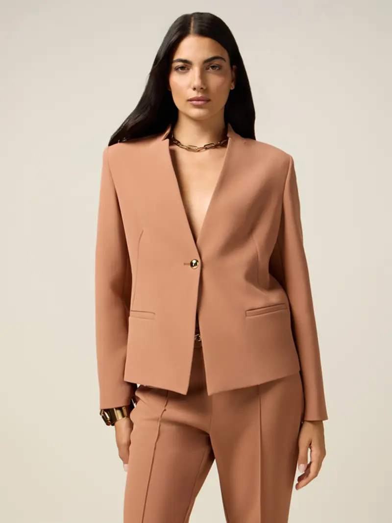 Oltre Blazer Donna Marrone 1939452