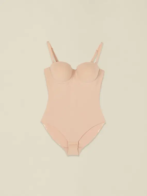 Oltre Body Donna Beige 4244778 miniatura 2