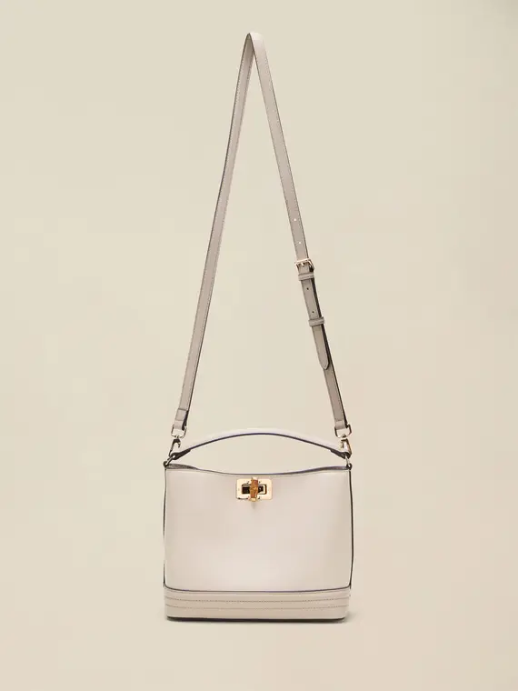 Borsa piccola a tracolla Donna, Bianco