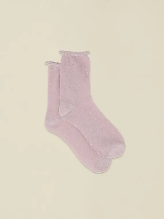 Calzini lurex Donna, Rosa miniatura 2