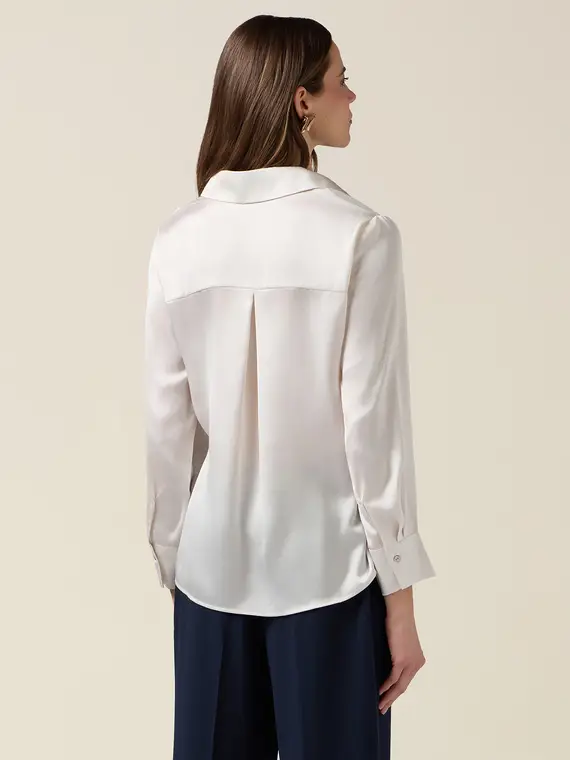 Camicia in raso Donna miniatura 2