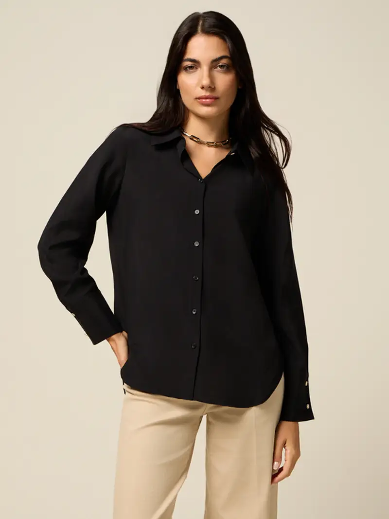 Camicia in viscosa Donna