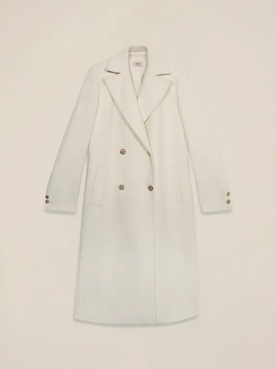 Cappotto lungo doppiopetto Donna