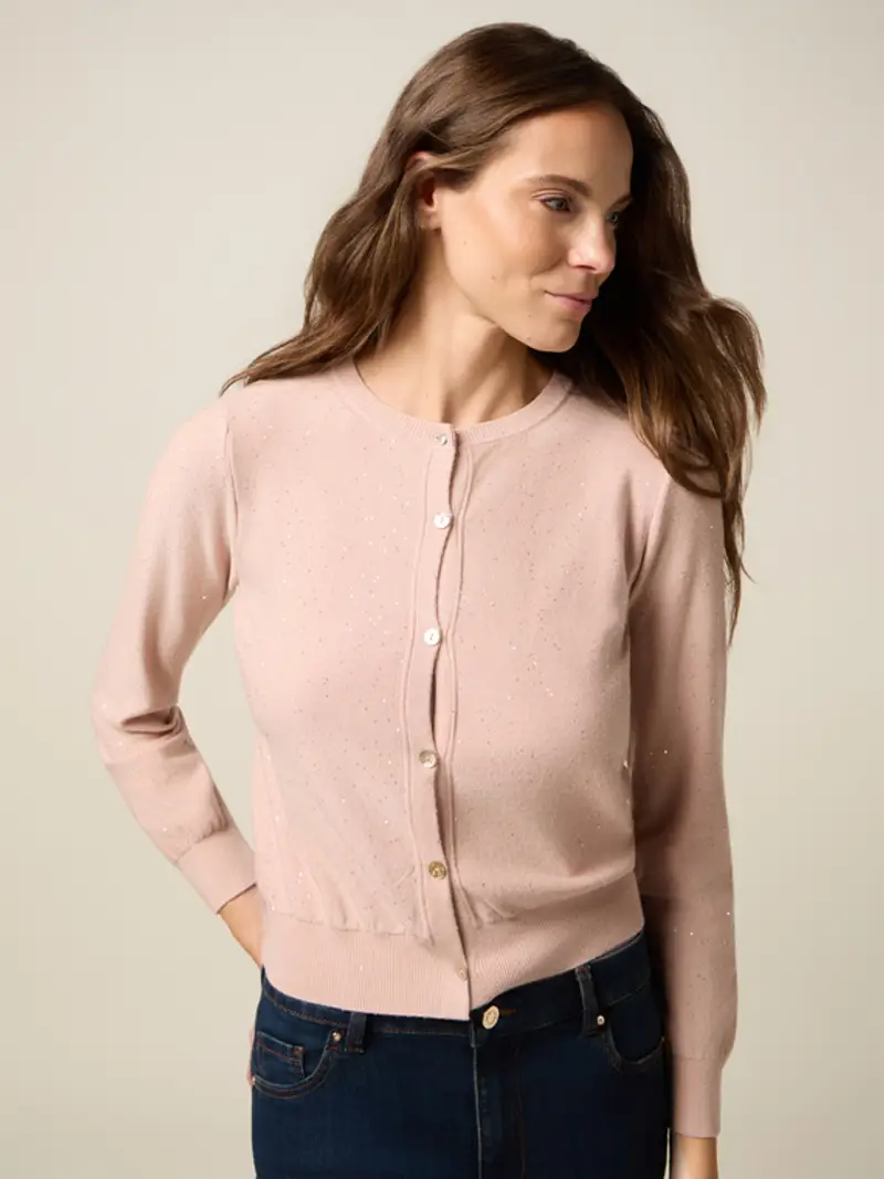 Oltre Cardigan Donna Rosa 2187428