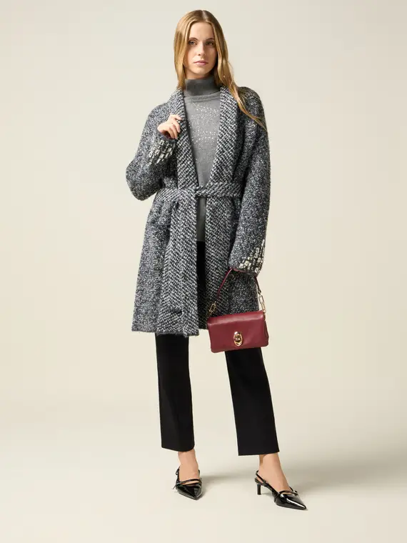 Oltre Cardigan Donna Grigio 2808392