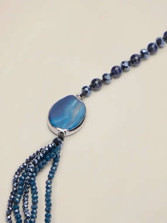 Collana multifilo con elemento centrale Donna miniatura 2