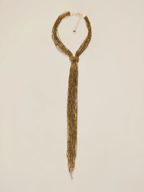 Collana multifilo con nodo Donna miniatura 2